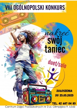 Zgłoszenia przyjmujemy do 25